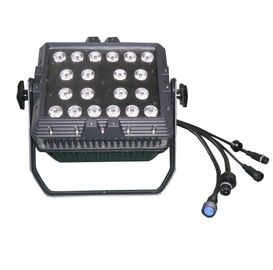20pcs 15w Rgbwa 5 dans 1 lumière menée extérieure de pair de la lumière Ip65 de pair pour l'étape extérieure
