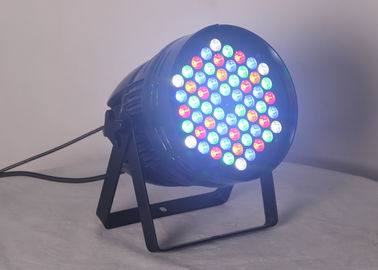 192w 60pcs a mené l'alliage d'aluminium des lumières Dmx512 du DJ d'étape de boîtes de pair
