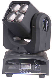 lumière principale mobile 540°/270° RoHS de faisceau de l'intense luminosité LED de 4 x10W