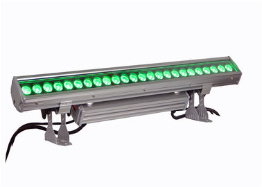 Lumière IP65 110-240v 50-60HZ de lavage de mur de la puissance élevée 24pcs RGBW LED