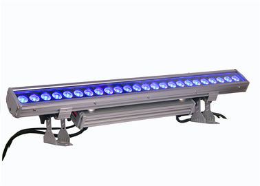 Lumière IP65 110-240v 50-60HZ de lavage de mur de la puissance élevée 24pcs RGBW LED