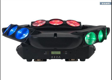 L'éclairage principal mobile 9 de faisceau d'araignée de DMX512 100w dirige C.A. 110-240V 50-60HZ de lumières