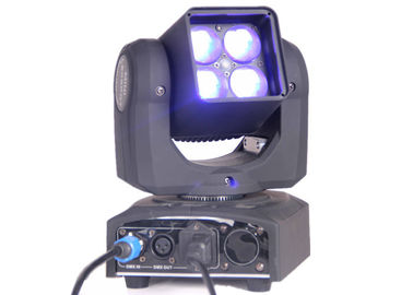 mini étape de bourdonnement de 4 PCs allumant la lumière 60w principale mobile blanche lumineuse