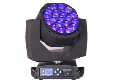 le bourdonnement de 19x12w RGBW 4in1 a mené de grands yeux d'abeille déplaçant la lumière principale d'étape légère de /DJ de lumières d'étape de disco