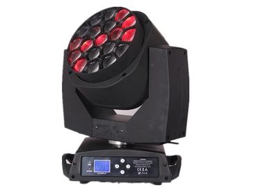 le bourdonnement de 19x12w RGBW 4in1 a mené de grands yeux d'abeille déplaçant la lumière principale d'étape légère de /DJ de lumières d'étape de disco