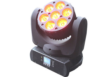 La Manche d'éclairage principale mobile professionnelle d'étape légère de 7pcs LED angle de faisceau lumineux de 11/17 vacances lampe du DJ de disco de 20 degrés
