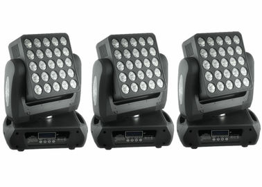 Principal 1 CREE américains de lumen élevé de l'appartement 25 x 12w, couleur de RGBW les lumières principales mobiles mélangeant de LED DJ principal mobile de lumière/place