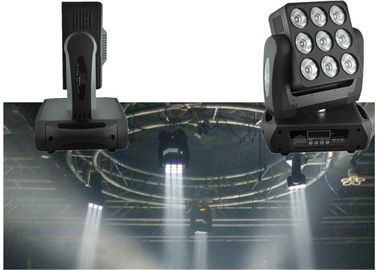 place américaine légère principale mobile 14/19/46 ch du CREE RGBW de 9pcs LED