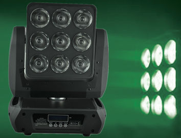 place américaine légère principale mobile 14/19/46 ch du CREE RGBW de 9pcs LED