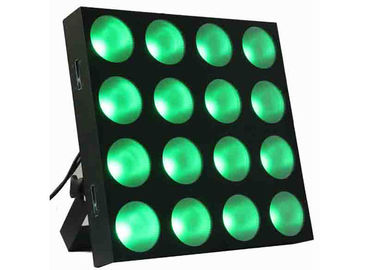 Promotionnel 16pcs x lumière d'étape de disco de Matrix d'oeillère de lavage menée par 30W pour le mariage d'étape