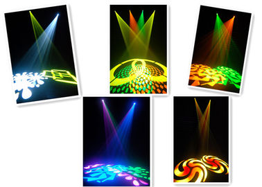 Présentez l'effet blanc principal mobile d'arc-en-ciel de la lumière 60W de LED allumant la lampe de modèle