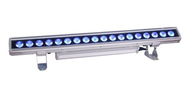 18pcs 15w a mené la lumière 9 ch IP65 DMX512 de joint de mur pour le décor extérieur d'éclairage