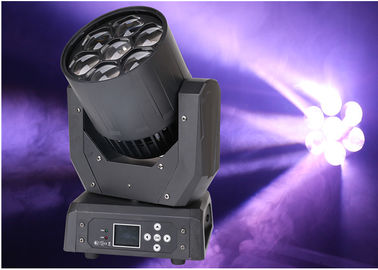 La tête mobile polychrome DJ de LED présentent la lumière ch 22/50 DMX512 7 * lampe de tache de 20W LED