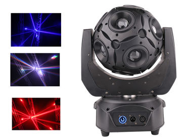 La tête mobile DJ du football présentent l'effet polychrome 50/60Hz de perles de PCs des lumières 200W 10