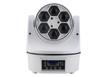 La tête mobile d'abeille de 6 X15w Rgbw a mené luminosité léger 110 de disco l'intense - 240v Actived sain