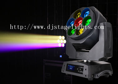 7 morceaux déplaçant les lumières principales de décoration d'étape du DJ avec DMX 200W LED rayonnent la tête mobile