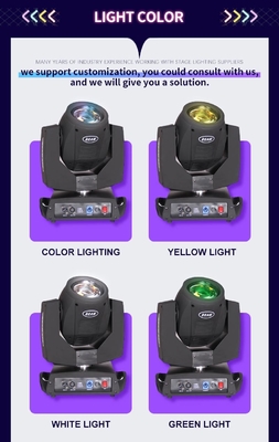 la décoration principale mobile d'étape de 230w 7r allume des Gobos du faisceau 17 de Dmx Sharpy