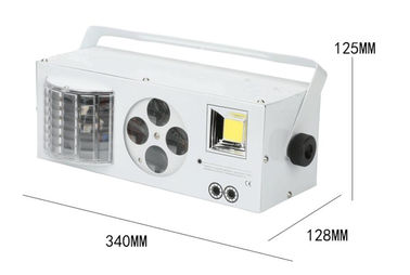 Lampe-torche colorée AC100 - 240V 40W de stroboscope de laser de l'effet 4 in1
