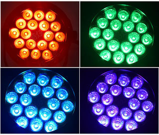 Les lumières menées extérieures polychromes d'étape de pair avec la voix DMX512 commandent/autopropulsé