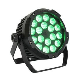 4 dans 1 pair mince de LED peuvent présenter la lumière 18 X 12W avec l'angle de faisceau 45°