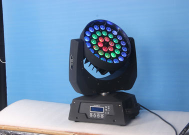 36 lumière principale mobile LED de poutre UV de X 18W RGBW, éclairage mené d'étape