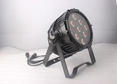 le dmx 6in1 sans fil à piles UV du rgbwa 9x18w a mené des lumières pour des concerts, imperméabilisent la lumière menée de pair