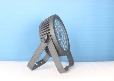 18 PCs 6 dans 1 pair d'étape de RGBW LED met en boîte des lumières avec le logement moulé sous pression par aluminium
