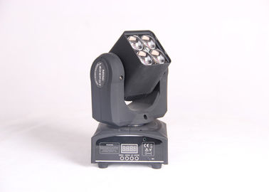 4 lumière principale mobile des PCs 25 W RGBW LED avec l'angle de faisceau 5-40° pour le DJ, disco