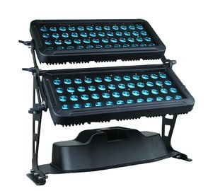Lumière lumineuse élevée extérieure 96pcs RGBW de lavage de mur de la couleur LED de la ville IP65 