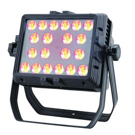 10w l'éclairage extérieur de lavage de mur du rgbw 72pcs/a mené la lumière d'inondation de lavage de mur