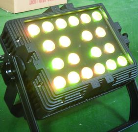 10w l'éclairage extérieur de lavage de mur du rgbw 72pcs/a mené la lumière d'inondation de lavage de mur