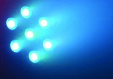 Le pair professionnel de l'étape LED peut des lumières, pair plat de 7pcs 12W RVB LED