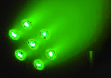 Le pair professionnel de l'étape LED peut des lumières, pair plat de 7pcs 12W RVB LED