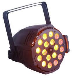 IP Ip65 imperméable évaluant l'éclairage mené par disco de Dmx DJ, 6 dans 1 pair mené par 18pcs*10W peut s'allumer avec le bourdonnement
