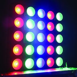 Lumière menée d'étape de disco de Matrix d'oeillère de lavage pour l'étape épousant 25pcs x 30W
