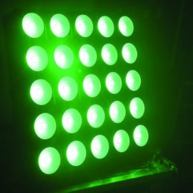 Lumière menée d'étape de disco de Matrix d'oeillère de lavage pour l'étape épousant 25pcs x 30W