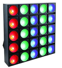 Lumière menée d'étape de disco de Matrix d'oeillère de lavage pour l'étape épousant 25pcs x 30W