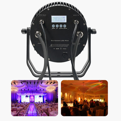 18pcs 12W IP65 étanche à l'eau LED extérieur Par Pour les événements RGBWA UV 6in1