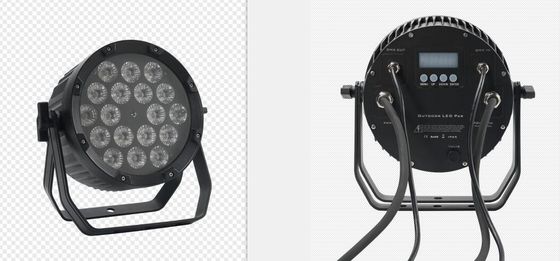 18pcs 12W IP65 étanche à l'eau LED extérieur Par Pour les événements RGBWA UV 6in1