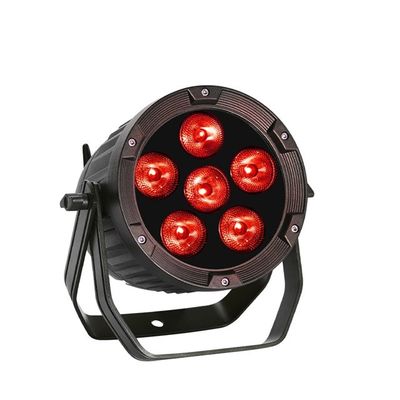 6pcs LED par batterie Lumière écran LCD étanche à l'eau