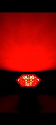RGB Strobe Matrix Led Retro Lumières de lavage nettement stroboscope lumière auxiliaire Hexagon lumière