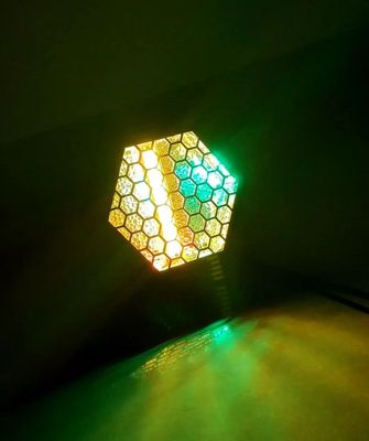RGB Strobe Matrix Led Retro Lumières de lavage nettement stroboscope lumière auxiliaire Hexagon lumière