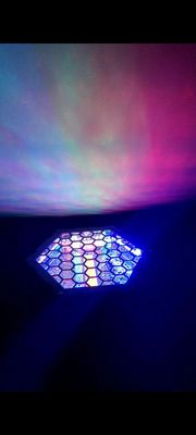 RGB Strobe Matrix Led Retro Lumières de lavage nettement stroboscope lumière auxiliaire Hexagon lumière