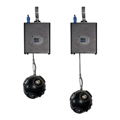 3m DMX Winch RGB boule ouverte LED boule cinétique