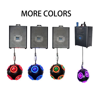 3m DMX Winch RGB boule ouverte LED boule cinétique