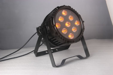 6 dans 1 pair UV de RGBWA IP65 LED peut le temps autopropulsé de mode de lumières 7 - 8 heures