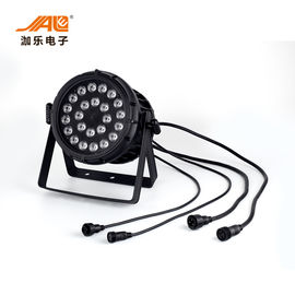 Le pair extérieur du rendement énergétique 250W LED/24PCS RGBWA +UV imperméabilisent la lumière de pair