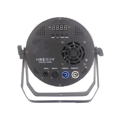 Alumlium DMX512 7PCS 30W 4 dans 1 pair de LED peut des lumières