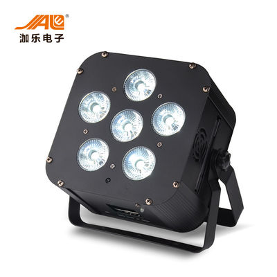 Batterie 6x18w Rgbwa 6 UV de Wifi dans des boîtes sans fil de 1 pair de LED pour le mariage