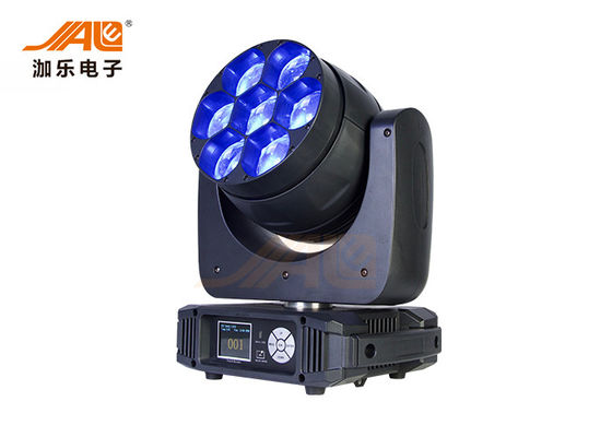 Laver 7x40w LED Zoom Lumière mobile Laver haute puissance Lumière mobile de tête